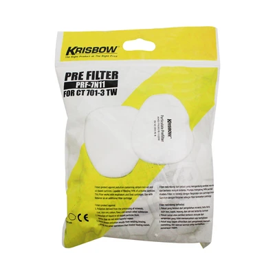 Gambar Krisbow Set 10 Pcs Particulate Pre Filter Rrp500