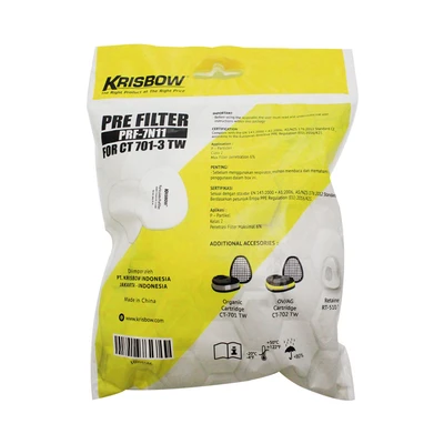Gambar Krisbow Set 10 Pcs Particulate Pre Filter Rrp500