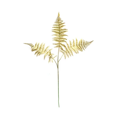 Gambar Informa Tanaman Artifisial Fern Leaf 33x85 cm - Gold