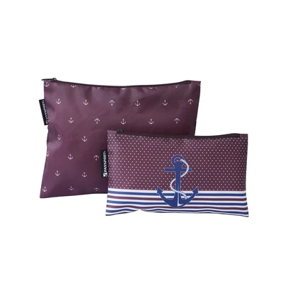 Gambar Passport Pouch Anchor Set 2 pcs - Cokelat
