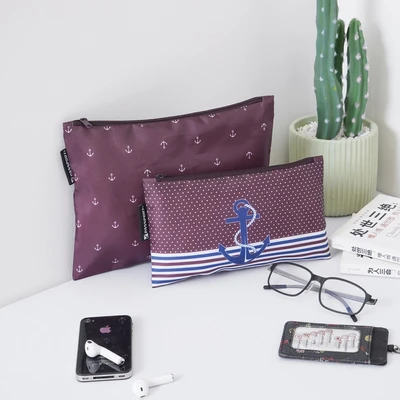 Gambar Passport Pouch Anchor Set 2 pcs - Cokelat