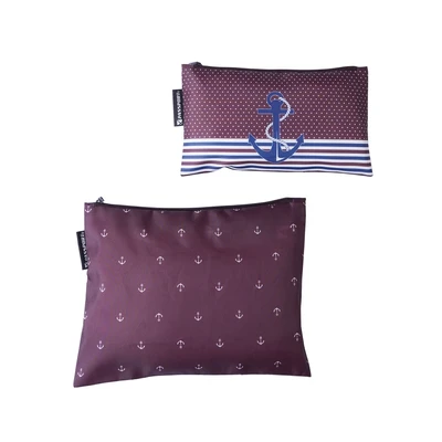 Gambar Passport Pouch Anchor Set 2 pcs - Cokelat