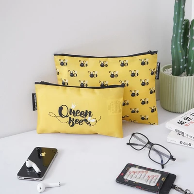 Gambar Passport Pouch Bee Set 2 pcs - Kuning