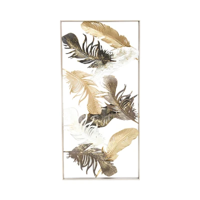 Gambar Informa 120x59x8.3cm Hiasan Dinding Multi Feather A15