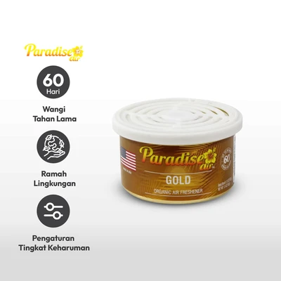 Gambar Paradise Air Gold Pengharum Mobil Organik