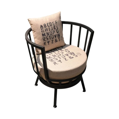Gambar Informa Neo Mandarin Kursi Lounge Fabric - Hitam