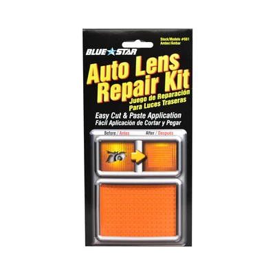 Gambar Blue Star Stiker Repair Kit Tail Light Mobil - Amber