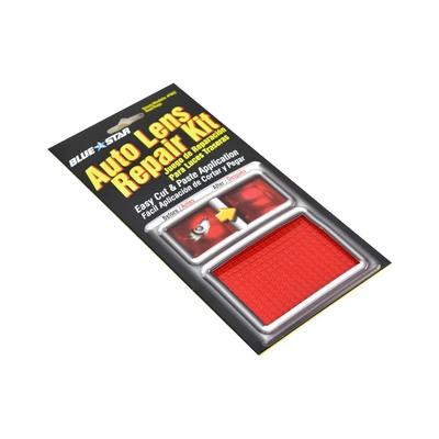 Gambar Blue Star Stiker Repair Kit Tail Light Mobil - Merah