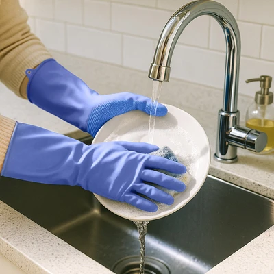 Gambar Proclean Sarung Tangan Silikon - Biru