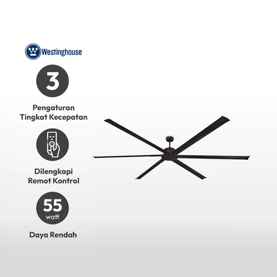 Gambar Westinghouse 96 Inci Kipas Angin Plafon 55 Watt