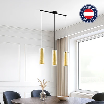 Gambar Eglo Pinto Lampu Pendant 3L E27 - Gold
