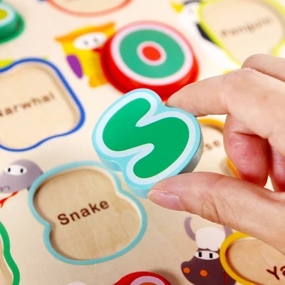 Gambar Top Bright Puzzle Alphabet Animal 120324