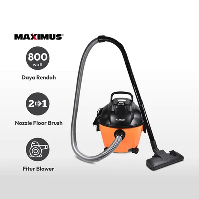 Gambar Maximus 10 Ltr Vacuum Cleaner Wet & Dry M10l