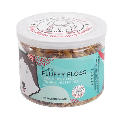 Gambar Trick Or Treat Camilan Anjing Fluffy Floss Pork 75 gr