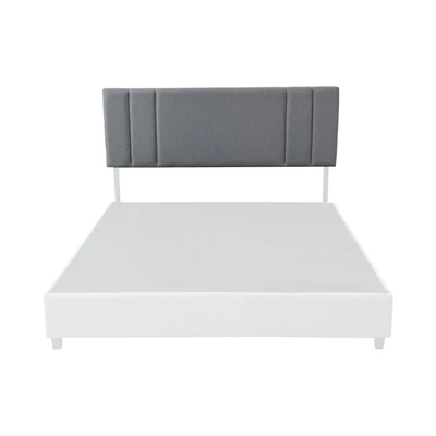Gambar Informa 200x200 cm Lynn Headboard Tempat Tidur - Abu-Abu