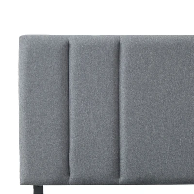 Gambar Informa 200x200 cm Lynn Headboard Tempat Tidur - Abu-Abu