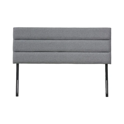 Gambar Informa 160x200 cm Leon Headboard Tempat Tidur - Abu-Abu
