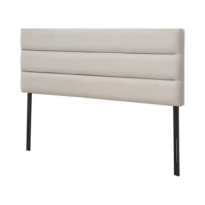Gambar Informa 180x200 cm Leon Headboard Tempat Tidur - Krem