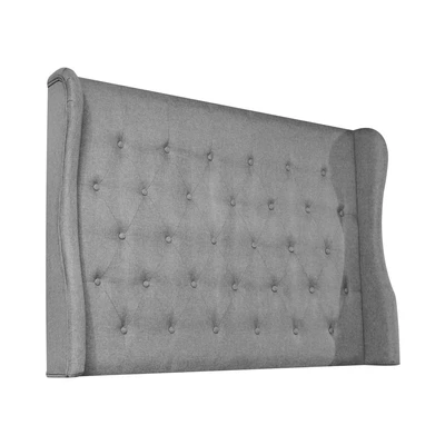 Gambar Informa 180x200 cm Lawrence Headboard Tempat Tidur - Abu-Abu