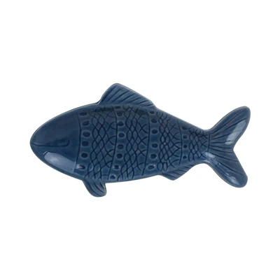 Gambar Informa Piring Dekorasi Fish - Biru