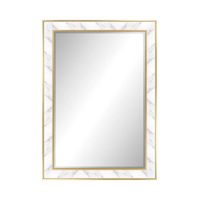 Gambar Informa Cermin Dinding Dekorasi MDF & Plastik 60x90 cm - Gold/Marble