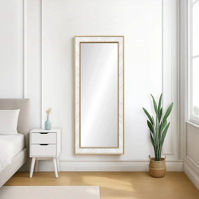 Gambar Informa Cermin Dinding Dekorasi MDF & Plastik 61.3x147.3 cm - Gold/Marble