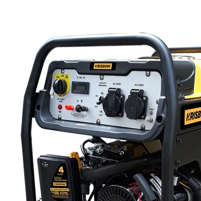 Gambar Krisbow Genset Lpg/Bensin 3500W 1Ph Open Krpl35
