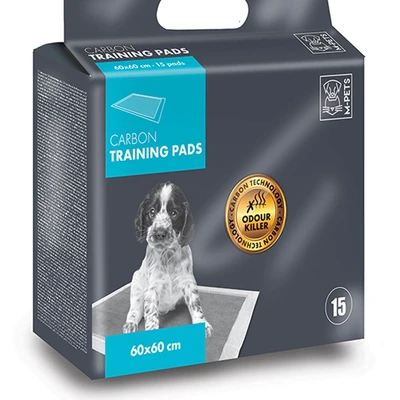 Gambar M-Pets Dog Training Pads Karbon 60x60cm 15 Pcs