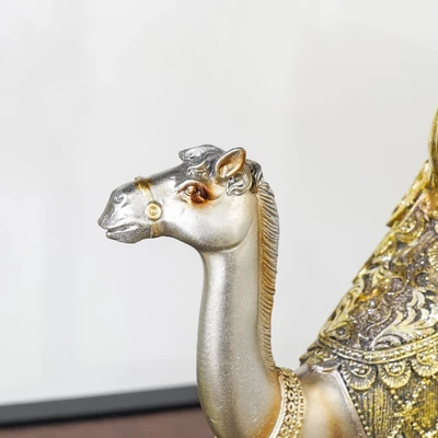 Gambar Informa Patung Miniatur Unta Egypt 23 cm 5F - Gold