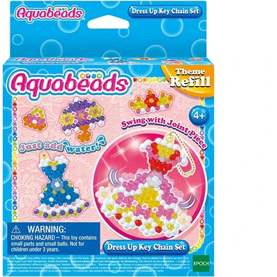 Gambar Aqua Beads Set Dress Up Key Chain Teaq313