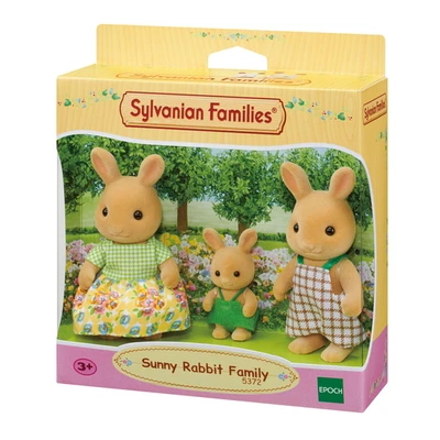 Gambar Sylvanian Families Set Boneka Sunny Rabbit Family Esff53720