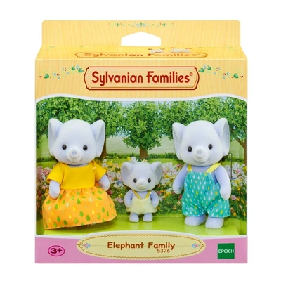 Gambar Sylvanian Families Set Boneka Hewan Elephant Family Esff53760