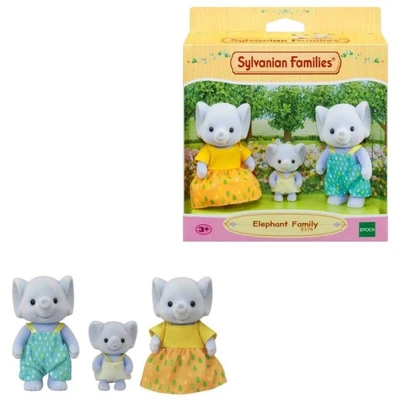 Gambar Sylvanian Families Set Boneka Hewan Elephant Family Esff53760