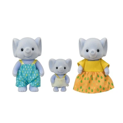 Gambar Sylvanian Families Set Boneka Hewan Elephant Family Esff53760