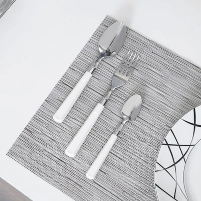Gambar Delicia Alat Makan & Sendok Kue Set 12 pcs - Putih
