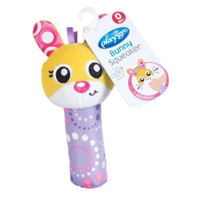 Gambar Playgro Squeaker Rattle Bunny 124334