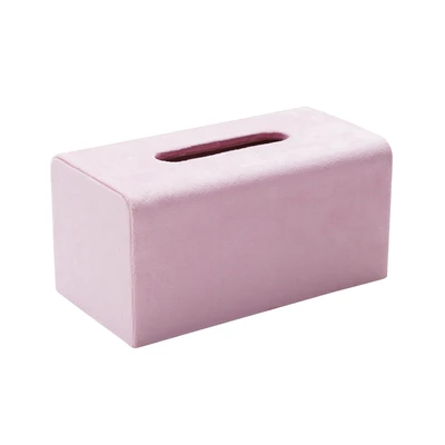 Gambar Informa 23.5x12.4x11.6 cm Kotak Tisu Velvet - Pink