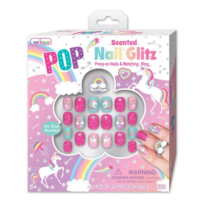 Gambar Hot Focus Set Glamour Nails Pop 0031uc