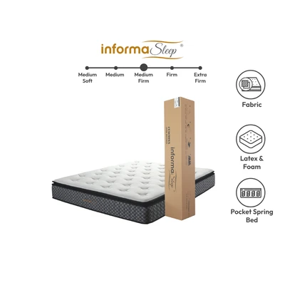 Gambar Informa Sleep 160x200 cm Cuscotex Kasur Pocket Springbed In Box
