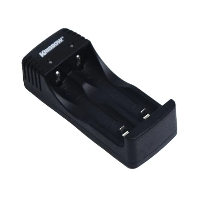 Gambar Krisbow Charger Usb Baterai 18650 2 Slot 5v