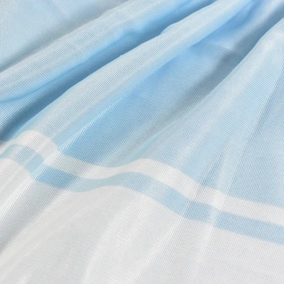 Gambar Cotton Couture 160x210 Cm Selimut Comforter Stripe - Biru