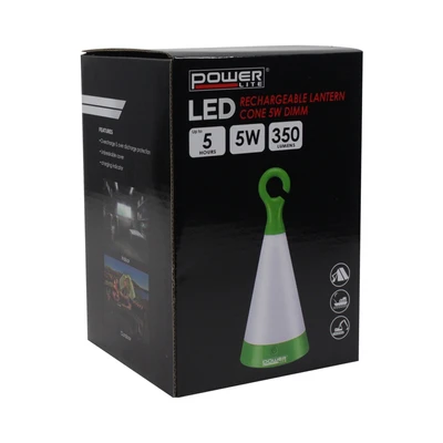 Gambar Powerlite Lampu Darurat Rechargeable 5w - Hijau