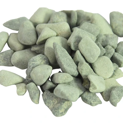 Gambar Fishland 400-500 Gr Natural Batu Hiasan Akuarium - Hijau