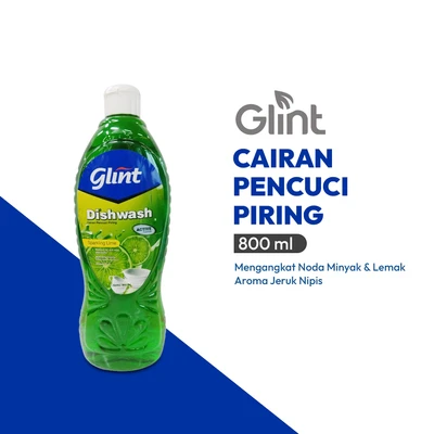 Gambar Glint Sparkling Lime Cairan Pencuci Piring 800 ml - Hijau