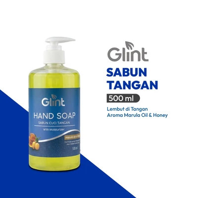 Gambar Glint 500 Ml Sabun Cuci Tangan Marula Oil Honey