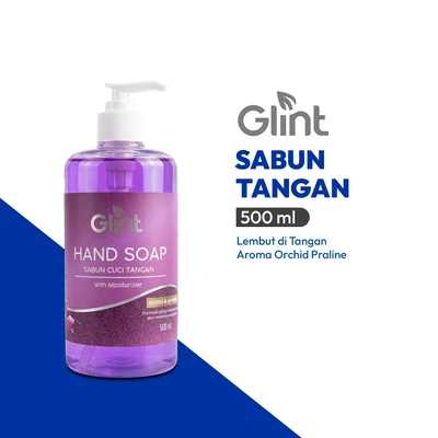 Gambar Glint 500 Ml Sabun Cuci Tangan Orchid Praline