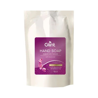 Gambar Glint 450 Ml Sabun Cuci Tangan Orchid Praline Pouch