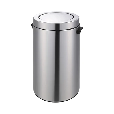 Gambar Informa Tempat Sampah Tutup Swing Stainless Steel Fingerprint Proof 40 Liter - Silver