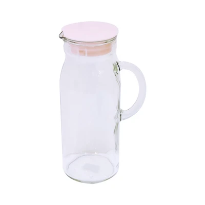 Gambar Glasslock 1 Ltr Teko Minum - Peach Pink