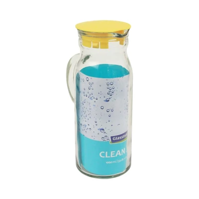 Gambar Glasslock 1 Ltr Teko Minum - Kuning